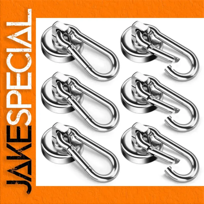 Maximize Your Space with the Heavy-Duty Magnetic Hooks Set 1 0e8a96bc52d24d71bfff7f0a product image