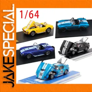 1/64 Scale Shelby Cobra Diecast Model Car