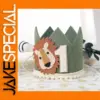 Jungle Safari Lion 1st Birthday Crown Headband