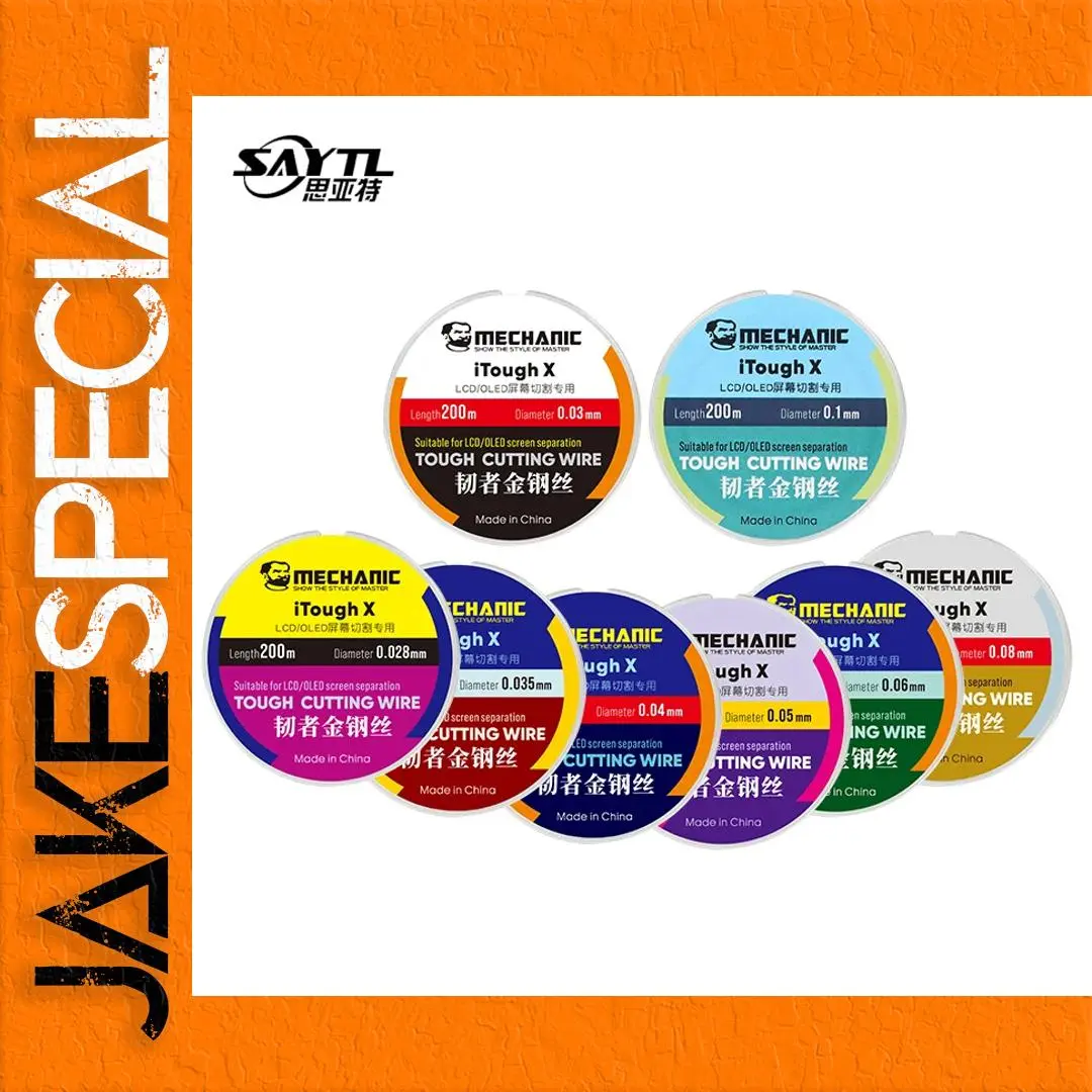 Alloy Steel Diamond Wire for LCD Repairs 1 Alloy Steel Diamond Wire for LCD Repairs