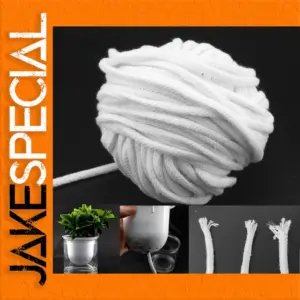 White Cotton Wick for DIY Irrigation