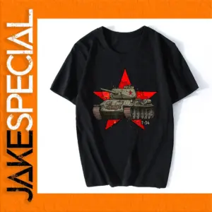 T-34 Soviet Tank Graphic Men’s T-Shirt