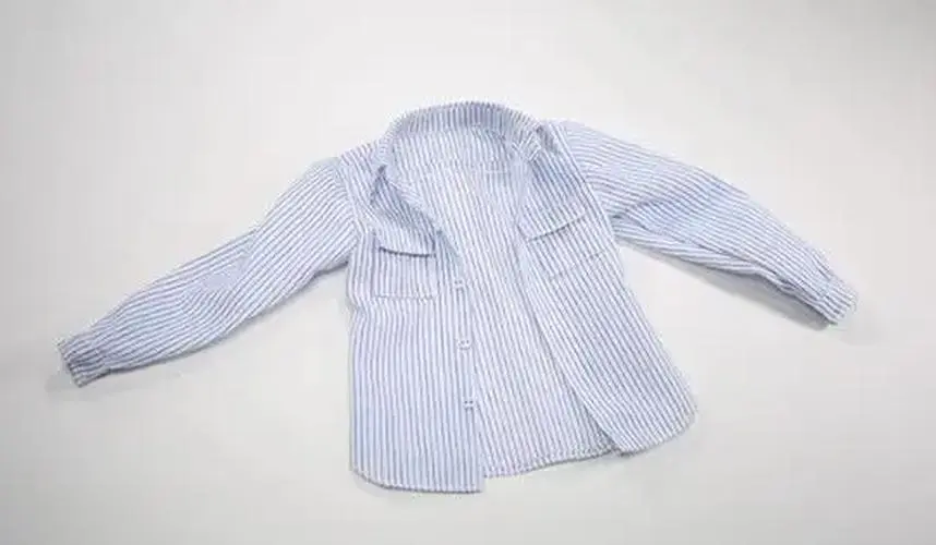 1/6 Scale Male Flannel Plaid Casual Shirt 5 1/6 Scale Male Flannel Plaid Casual Shirt - Image 5