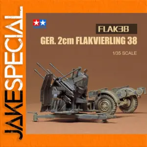 German 20mm Flakv38 Model Kit 1/35 Scale