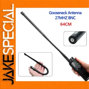 ABBREE 27MHz Gooseneck Tactical Antenna 64cm