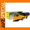 Vibrant Yellow Unimog Snow Shovel Model