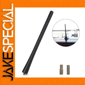 Black Car Whip Antenna 7.8" for Various Vehicles