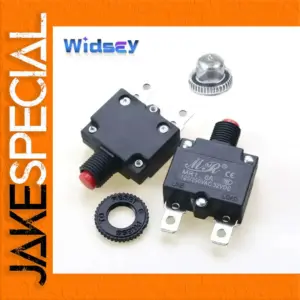 Resettable 5-Pack Circuit Overload Protectors