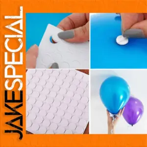 Aluminum Foil Balloon Glue Dots Set of 5