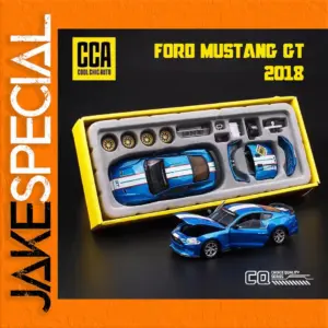 Vibrant Blue 1:42 Diecast Ford Mustang GT