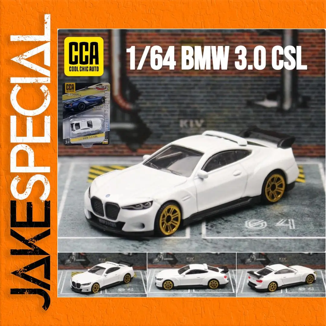 BMW 3.0 CSL 1:64 Diecast Model for Collectors 1 BMW 3.0 CSL 1:64 Diecast Model for Collectors
