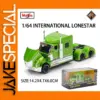 Vibrant Lime Green International Mack Anthem Diecast Model