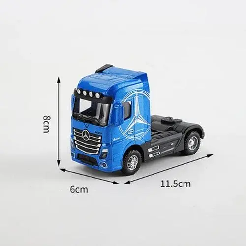 1:50 Scale Diecast Metal Container Truck Model 12 1:50 Scale Diecast Metal Container Truck Model - Image 12