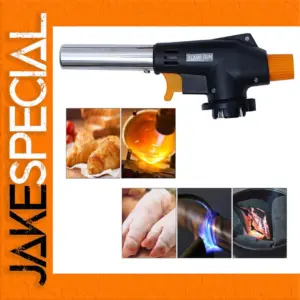 17cm Multi-Purpose Gas Torch with Adjustable Flame