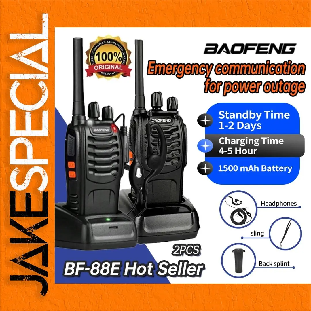 Baofeng BF-88E 16-Channel Walkie-Talkie 1 Baofeng BF-88E 16-Channel Walkie-Talkie