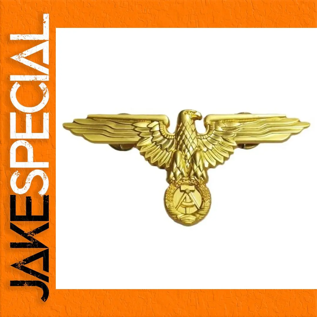 Vintage Masonic Eagle Brooch in Gold Finish 1 Vintage Masonic Eagle Brooch in Gold Finish