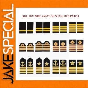 Professional Pilot Epaulettes for Airline Captains