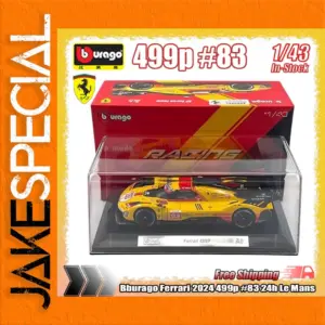 Ferrari 499p 1:43 Diecast Model Race Car
