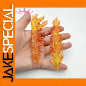 1/6 Scale Yellow Fire Flame Effect Models