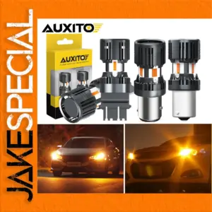 High-Power Amber LED Turn Signal Bulb for Vehicles