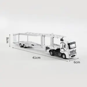 1:50 Scale Diecast Metal Container Truck Model 21 16ffd42488de44c986609261 upscaled