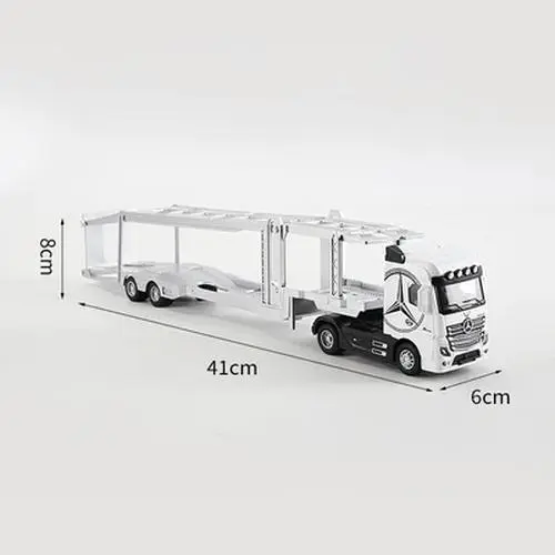 1:50 Scale Diecast Metal Container Truck Model 7 1:50 Scale Diecast Metal Container Truck Model - Image 7