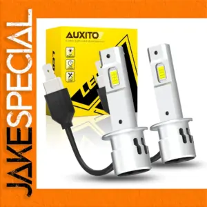 H1 LED Headlight Bulbs 20,000LM 52W Set