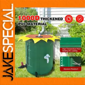 Foldable Rain Barrel 13-264 Gallons with Spigot