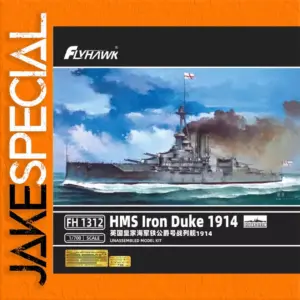 HMS Iron Duke 1914 Model Kit 1:700 Scale
