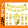Vibrant Summer Lemon Fruit Party Decor Set