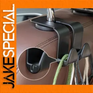 Durable Car Seat Back Double Hook