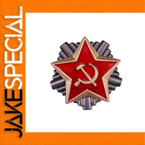 Yugoslavia Red Star Metal Badge 4cm Diameter