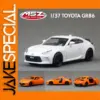White 1/37 Scale Diecast Toyota GR86 Model