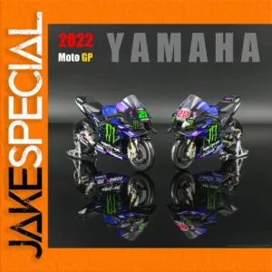 2022 Yamaha MotoGP 1:18 Diecast Model Quartararo & Morbidelli