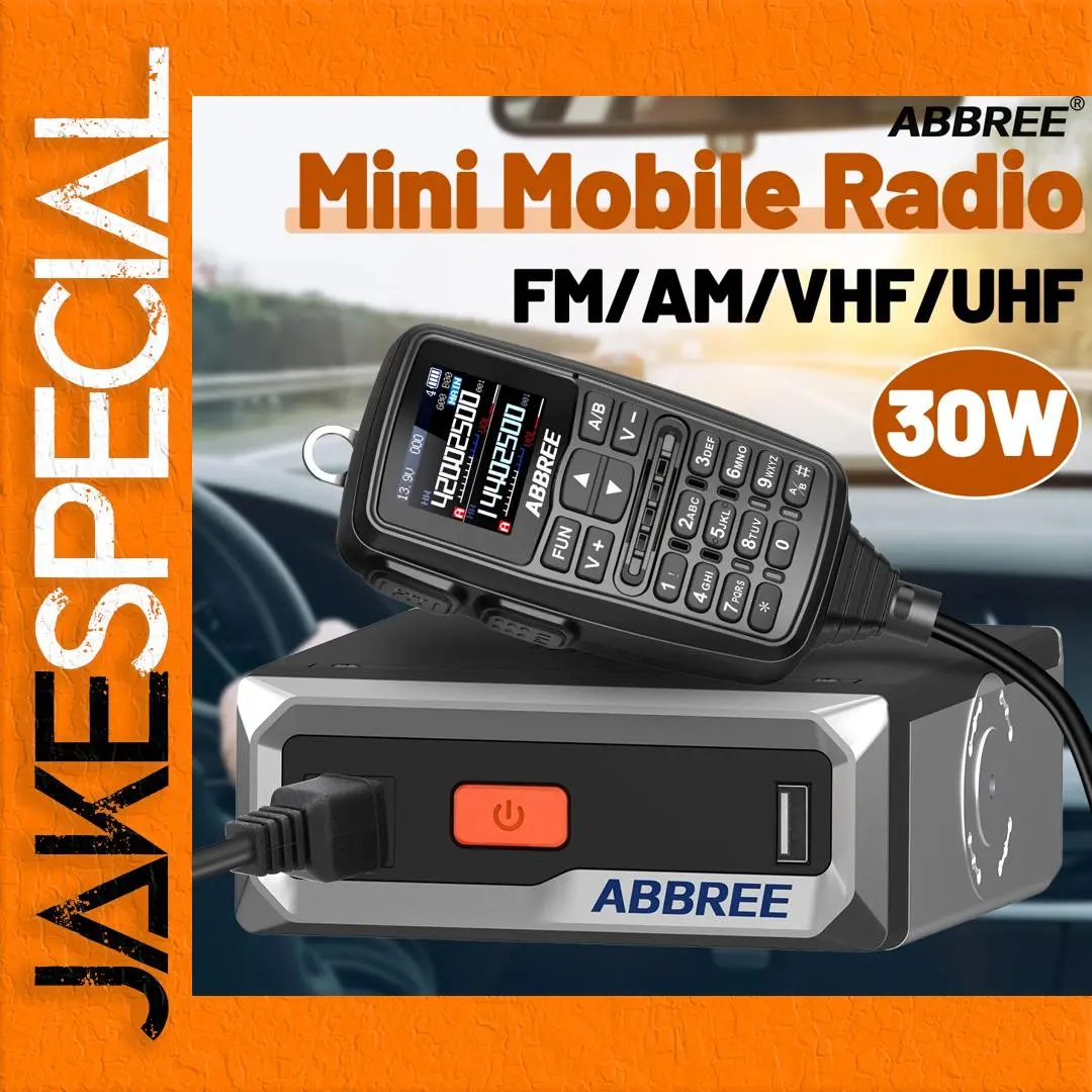 ABBREE AR-7600 Dual-Band Mini Mobile Radio 1 ABBREE AR-7600 Dual-Band Mini Mobile Radio