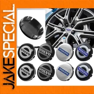 Aluminum Wheel Center Caps 56mm-64mm Set