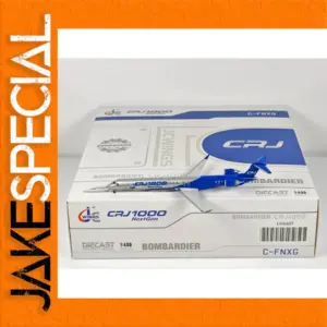 JC Wings 1/400 Bombardier CRJ-1000ER Model