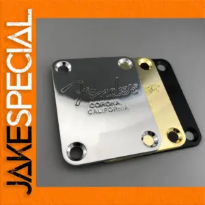 Premium Fender-Style Transparent Guitar Neck Plate