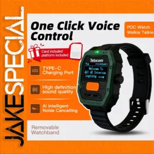 Tetocom U1 PTT Rugged Communication Watch