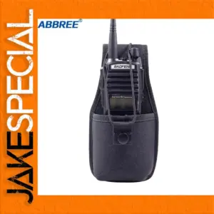 ABBREE Nylon Pouch for Walkie Talkies
