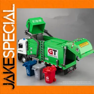 1/32 Scale Garbage Truck Model for Collectors