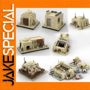 Desert Military Base Building Set (276-849 Pieces)