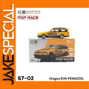 1:64 Scale Poprace Stagea R34 PENNZOLL Model