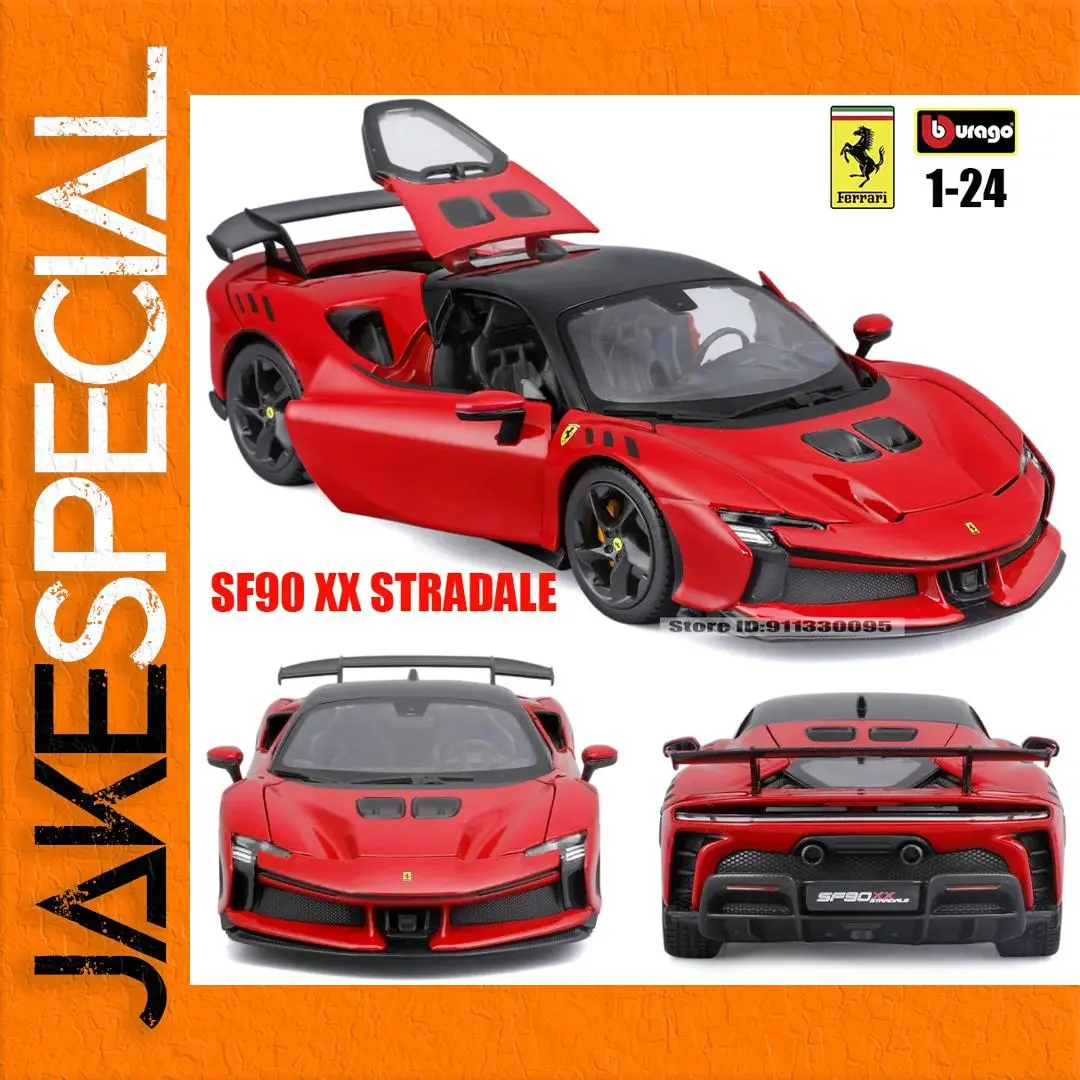 Ferrari SF90 XX Stradale 1:24 Die-Cast Model 1 Ferrari SF90 XX Stradale 1:24 Die-Cast Model
