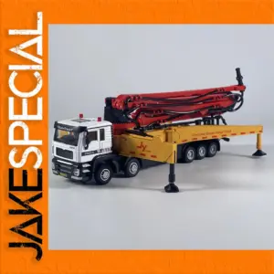 1:50 Scale Concrete Pump Truck Model for Collectors
