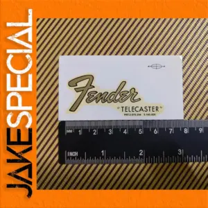 Vintage Custom Bass Guitar Decal Set for ST and Tele