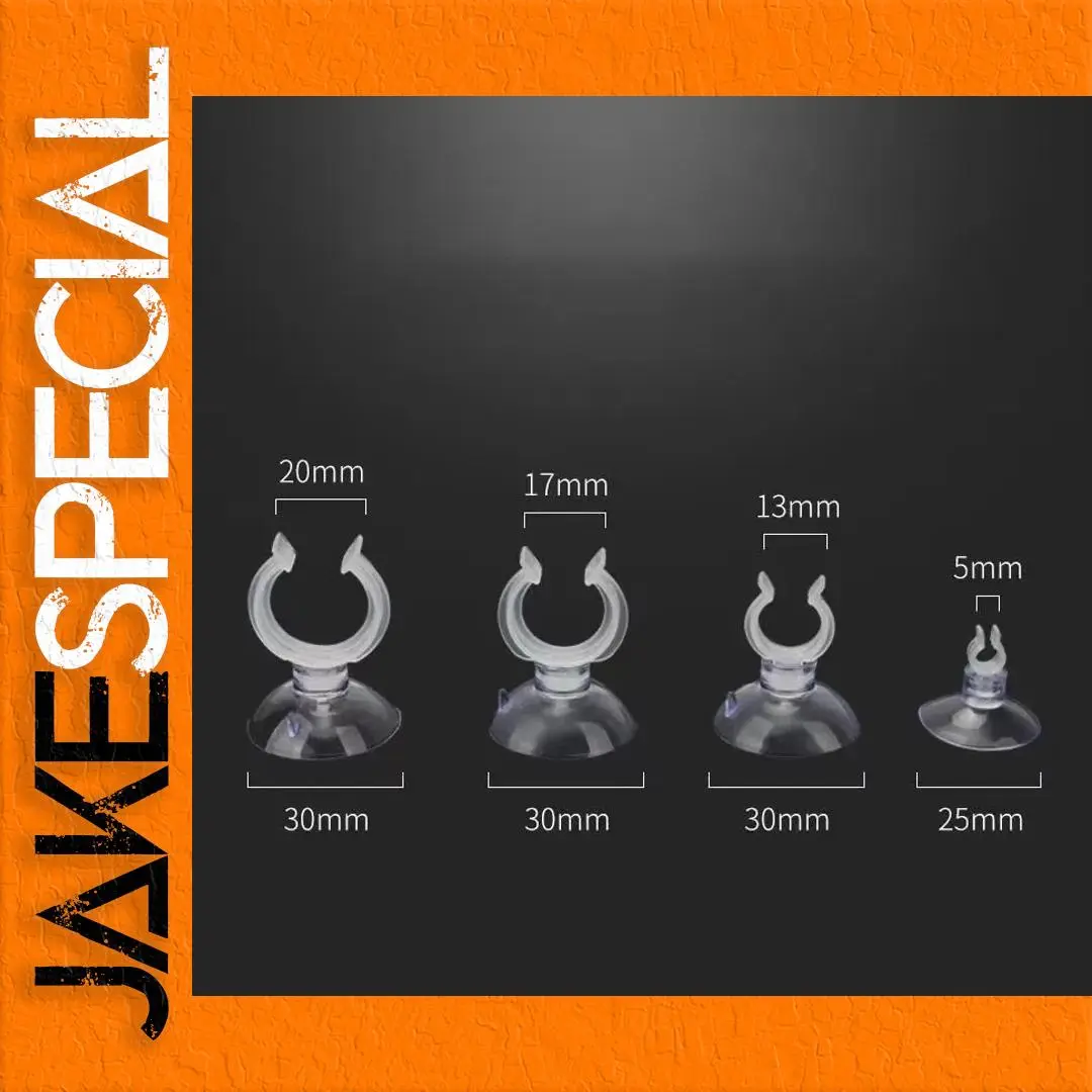 10pcs Aquarium Suction Cups Set for Tubing 1 10pcs Aquarium Suction Cups Set for Tubing