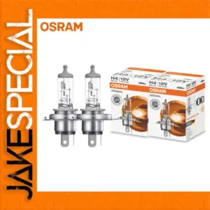 OSRAM H4 12V 60/55W Headlight Bulbs Pair
