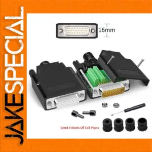 Industrial DB26 Solder-Free Connector 26-Pin