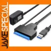 USB 3.0 to SATA 3 Adapter Cable for SSDs/HDDs